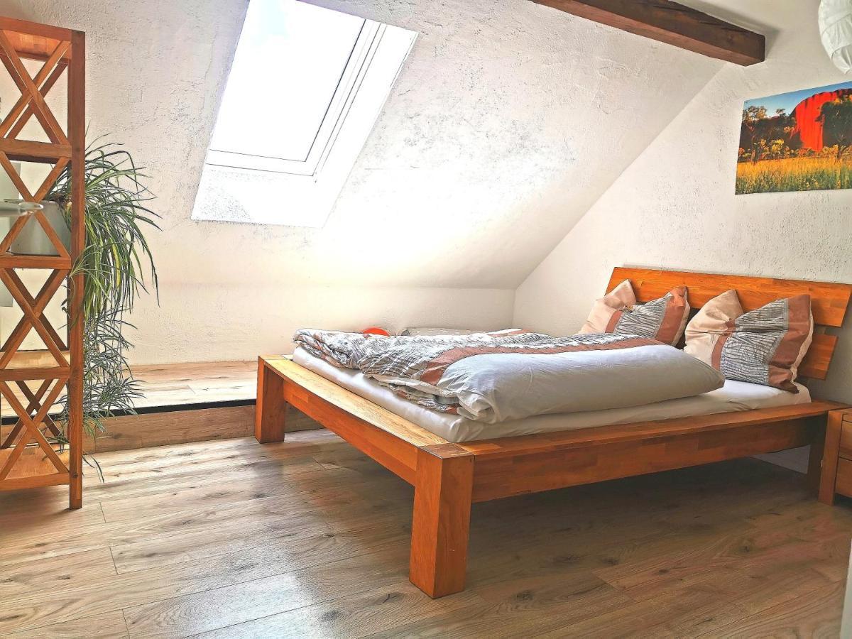 Schone Ferienwohnung In 메르크린겐 외부 사진